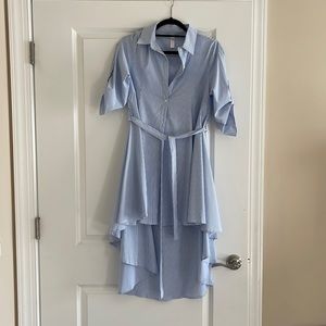 High low button up dress! Size small